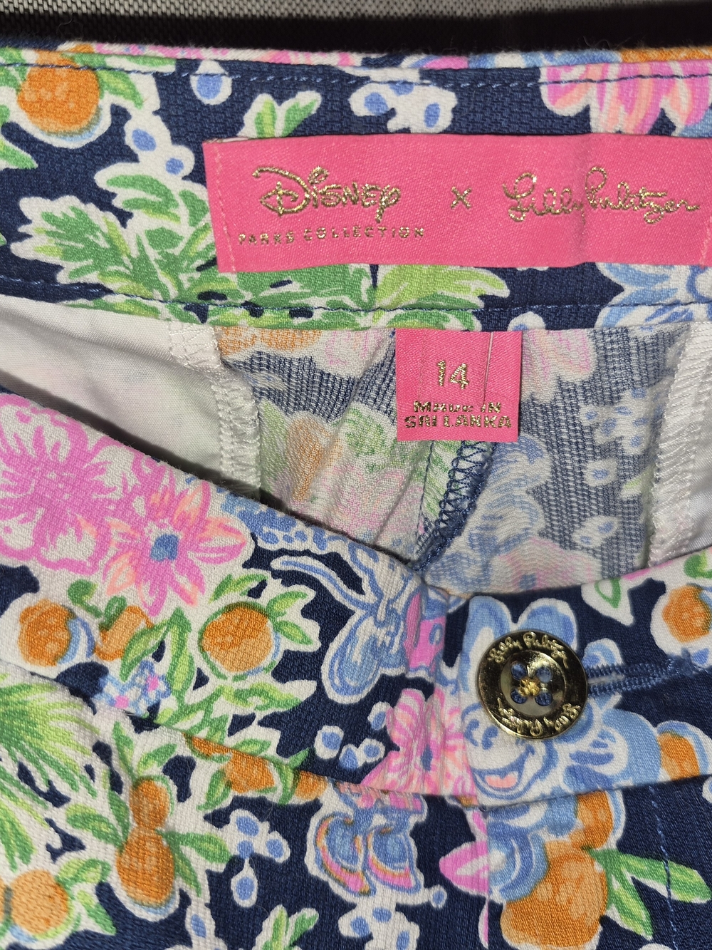 Lilly Pulitzer Navy Floral Women’s Shorts